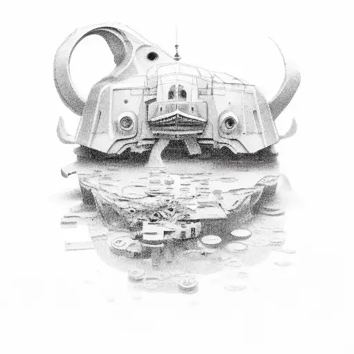 Old Sunken Anda Broken Achor