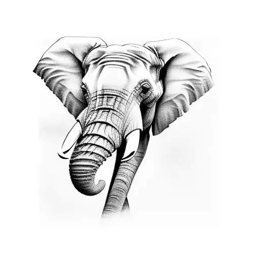 Elephant Face Potraits