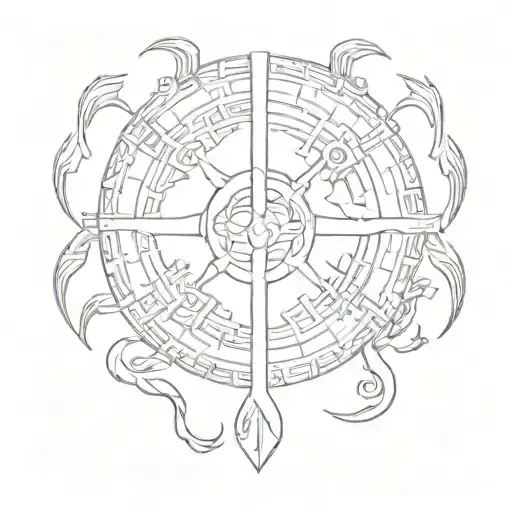 Viking Runes With Nordic Mythology