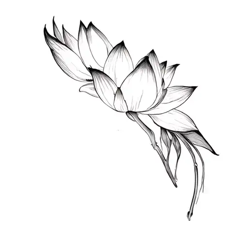 A Lotus Flower