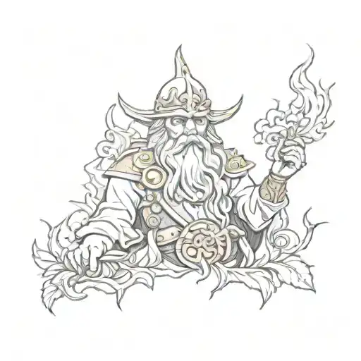 Nors Myth Odin Smoke Weed