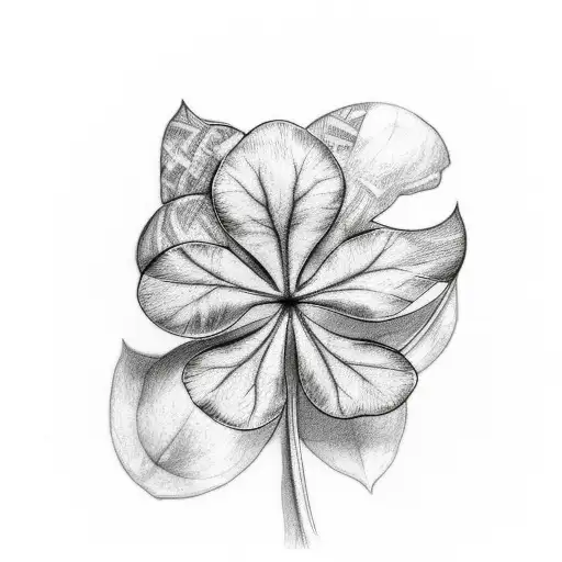 Four Leaves Shamrock