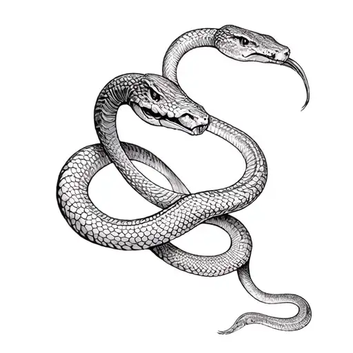 Snake Around The Ankle