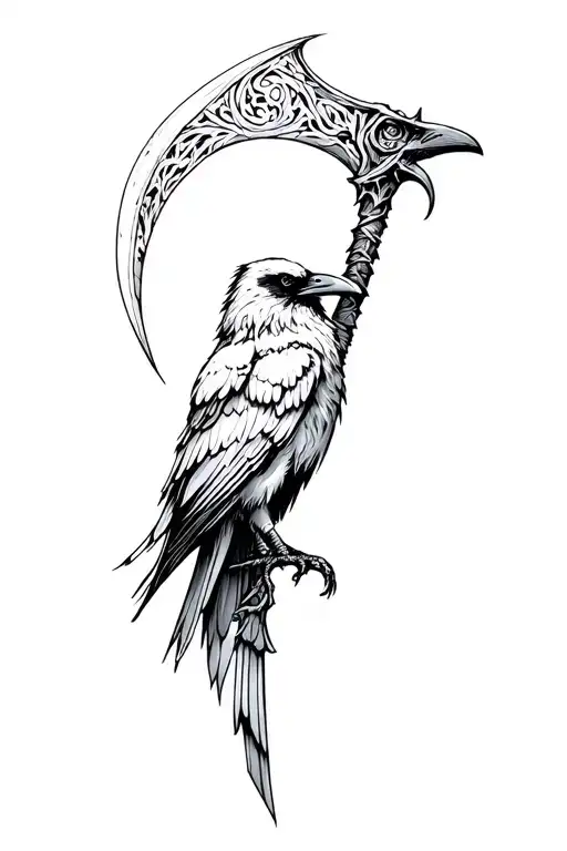 Scythe Raven