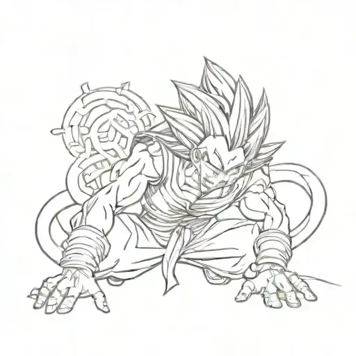 A Dragon Ball Character