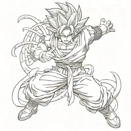 A Dragon Ball Character