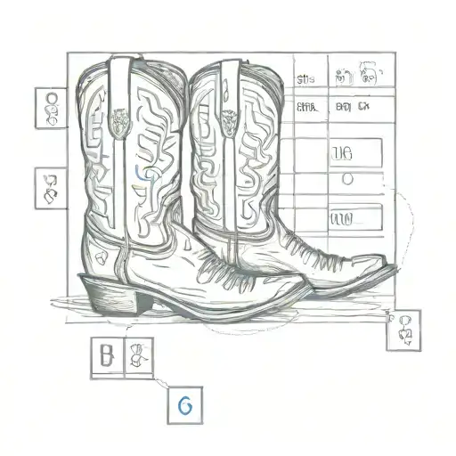 Cowboy Boots And A Bingo Card