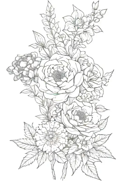 Birth Flower Bouquets