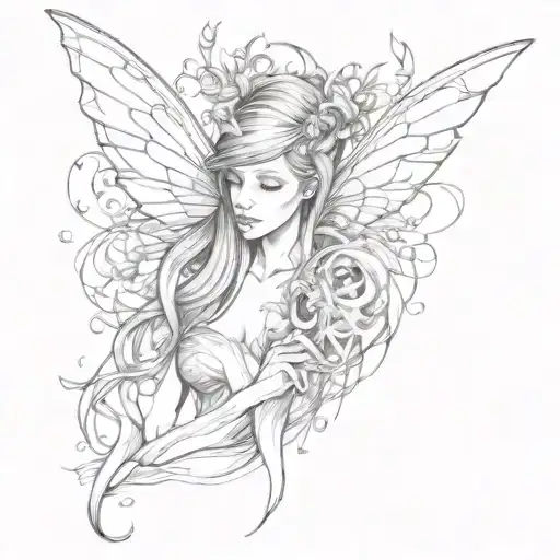 Smoke Behind Fairy Wings