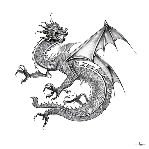 The Dragon Sleeps On An Icy Heart