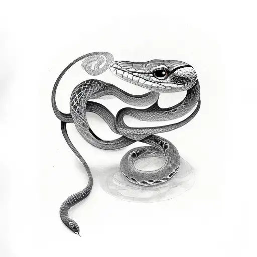 Snake Which Looks Like Butterfly