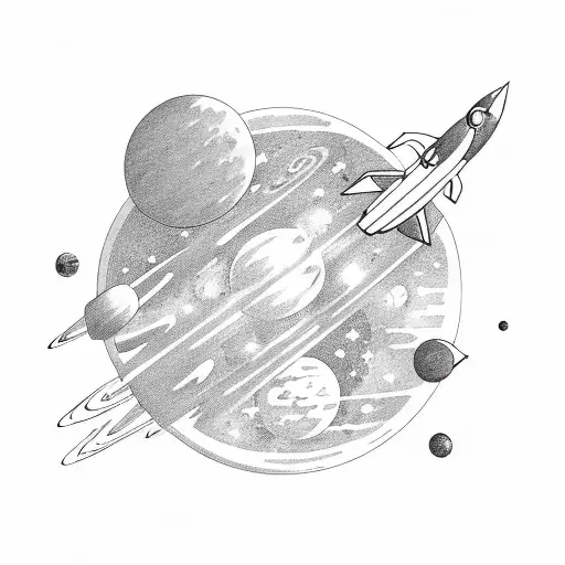 Astronaut Space Planets