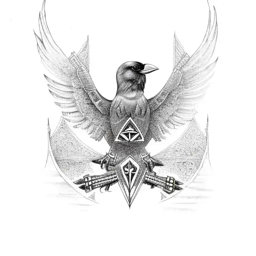 Valknut Raven