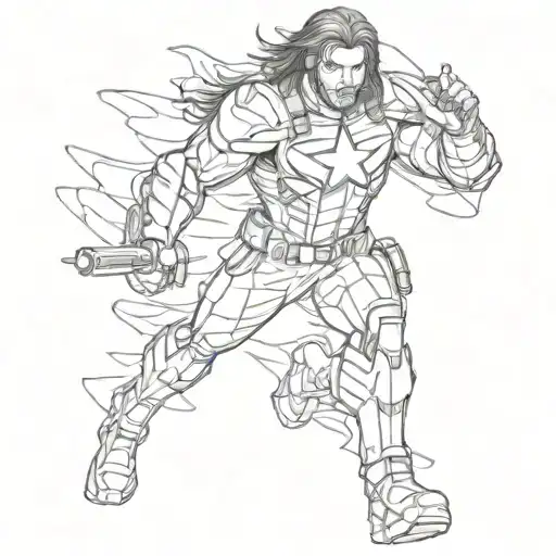 Bucky Barnes Marvel Superhero