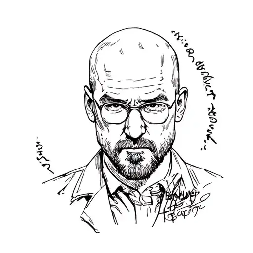 Breaking Bad Theme Arm Sleeve In Black And White