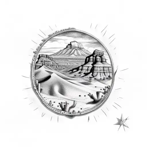 Arizona Desert With Mexican And Irish Heritage