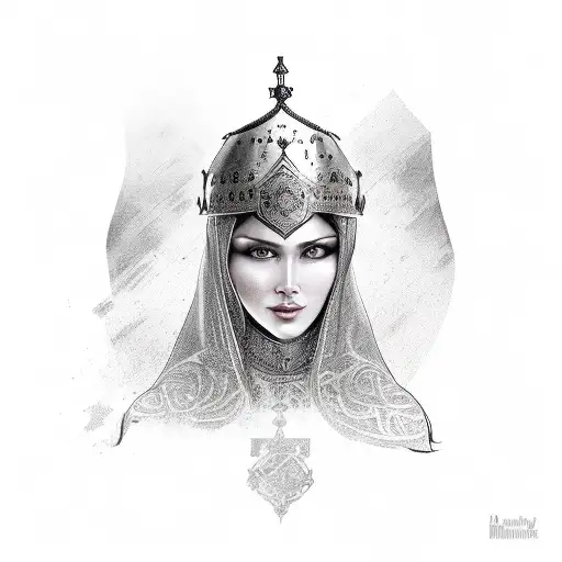 Chechen Warrior Princess Mother Mary