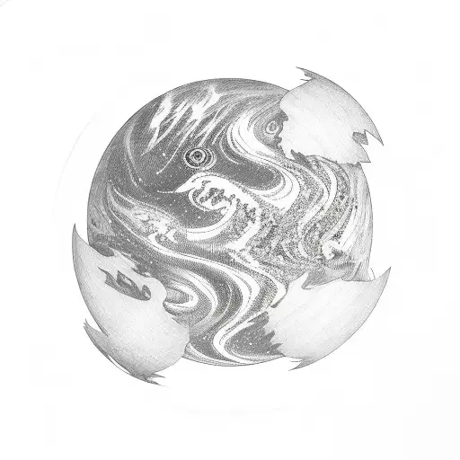 Travelling Above Earth In An Airplane