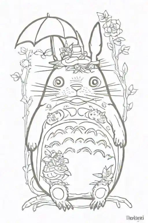 Cute Totoro