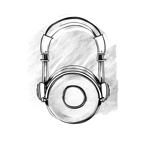 A Cute Dj Frog Wearing A Headphone