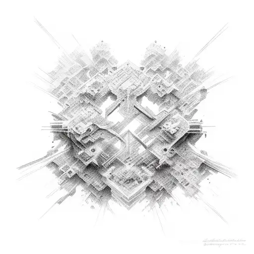 Broken Infinity Brushwork