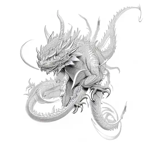 Sumeri And Dragon