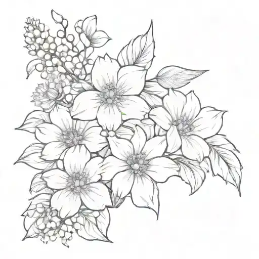 19Th November And February Birth Flowers