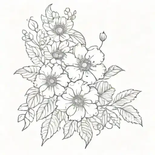 February And November Birth Flower