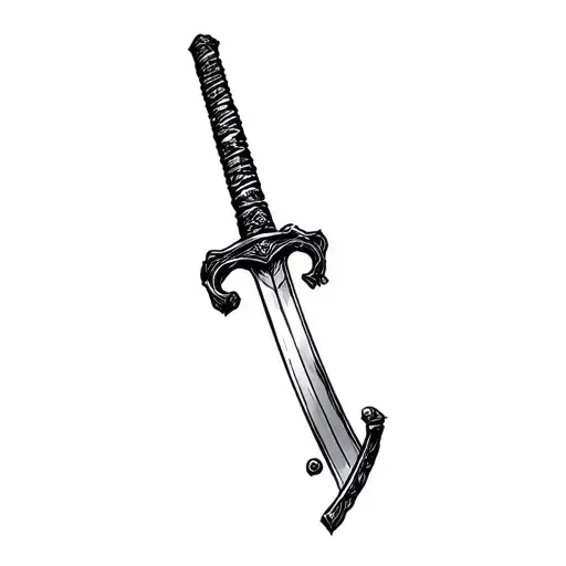 A Battle Worn Japanese Katana