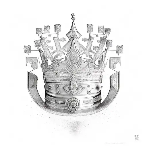 Roman Numerals With Crown