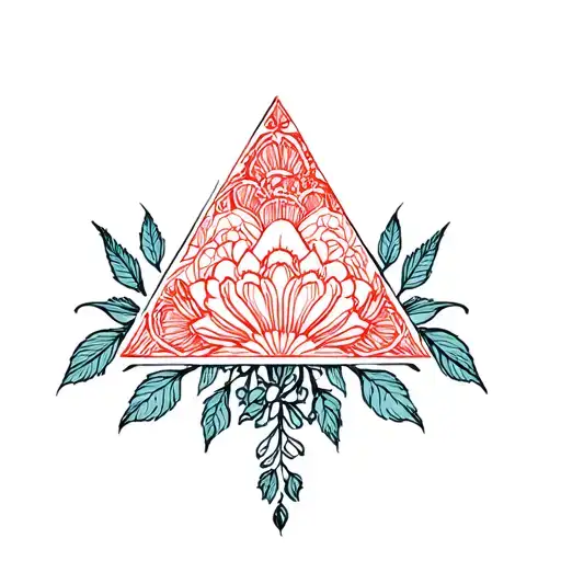 Triangle Floral