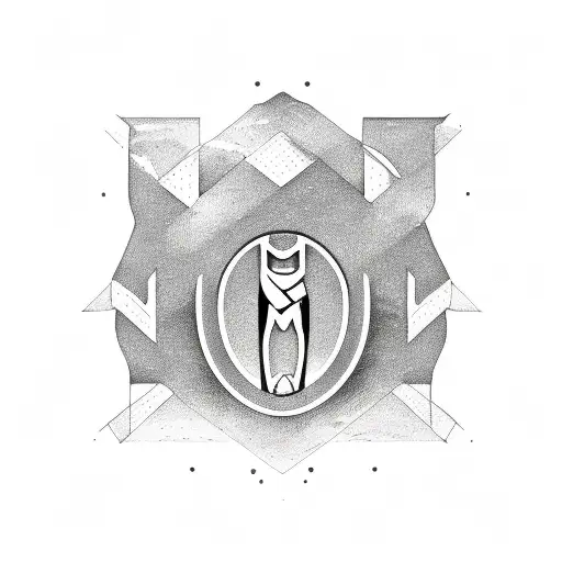 Triathlete Ironman Symbol