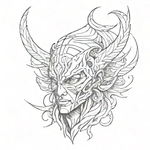 Hood Tattoo Design
