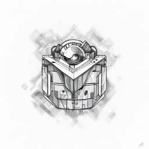 Geometric Hip Hop Trash