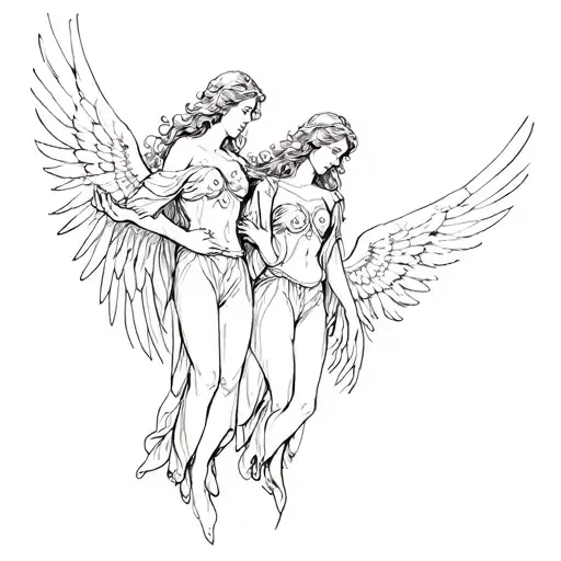 Two Adult Angel