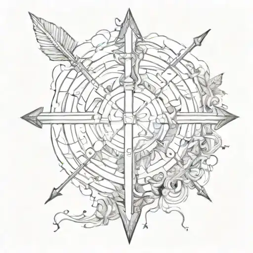 Arrow Pointing Towards Adventure