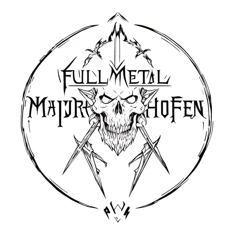 A Logo For Full Metal Mayrhofen