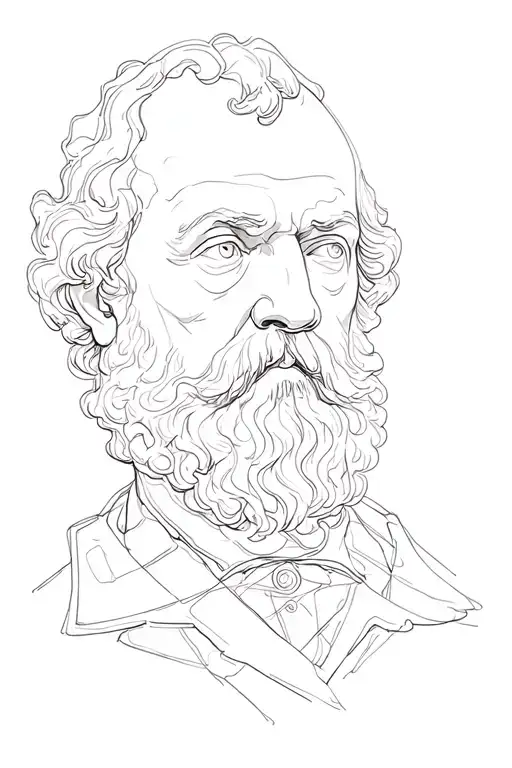 Fragmented Sculpture Of Galileo Galilea