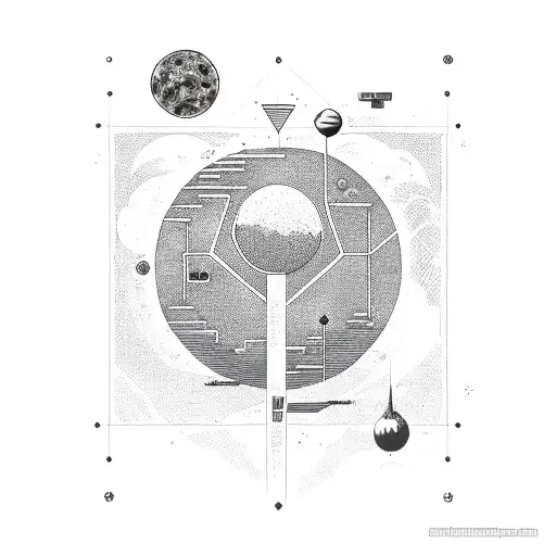 Cyberpunk Solar System To Trees