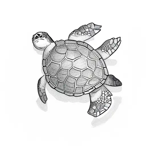 Turtle With Caleb In Design