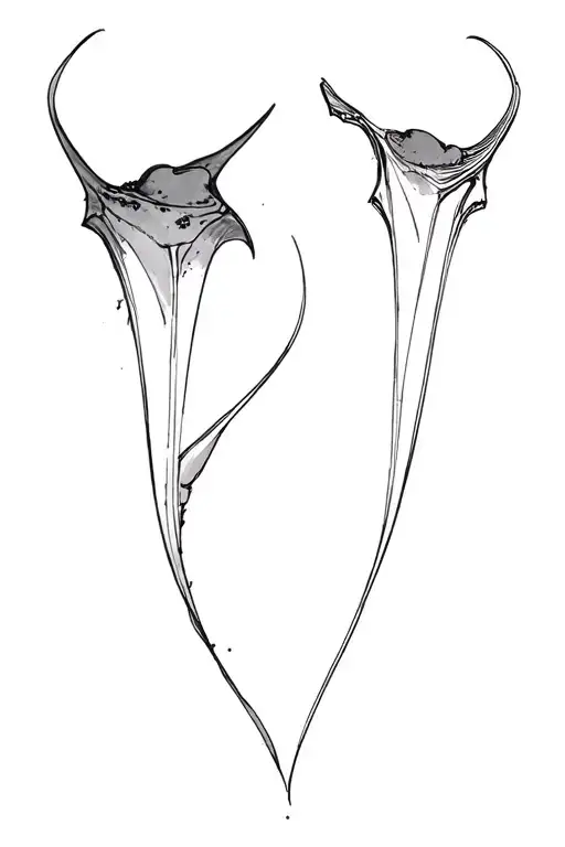 Two Rays Manta Ray Floating