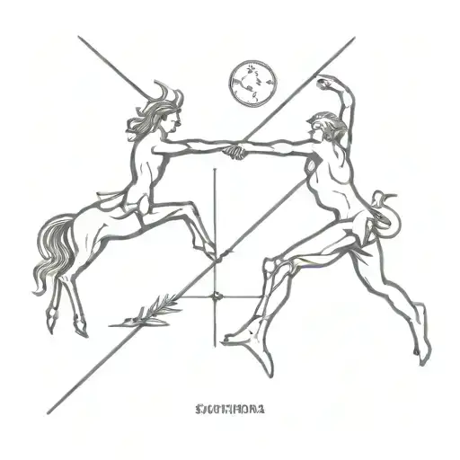 Sagittarius And Libra Combined Together