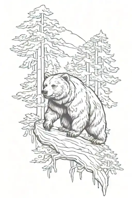 Bear Pine Forest