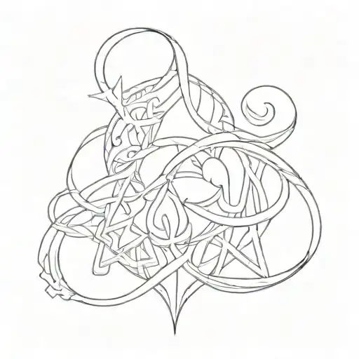 Vav Arabic Calligraphy