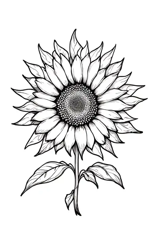 Sun Flower Intertwined