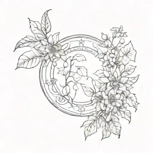 Plant Magic Circle Feminine