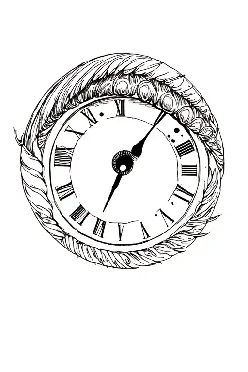 Big Eye With A Nice White Part The Clock