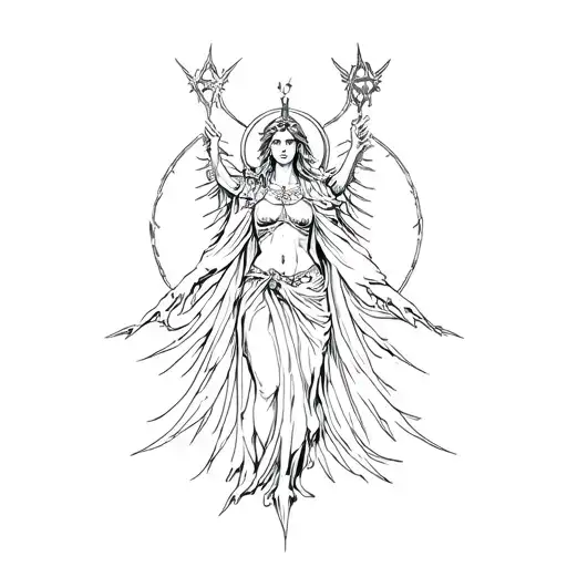 Strophalos Of Hecate Goddess Of Magic