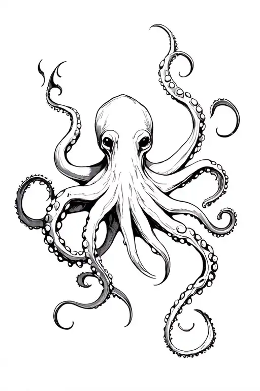 Octopus Over Trident Emerging