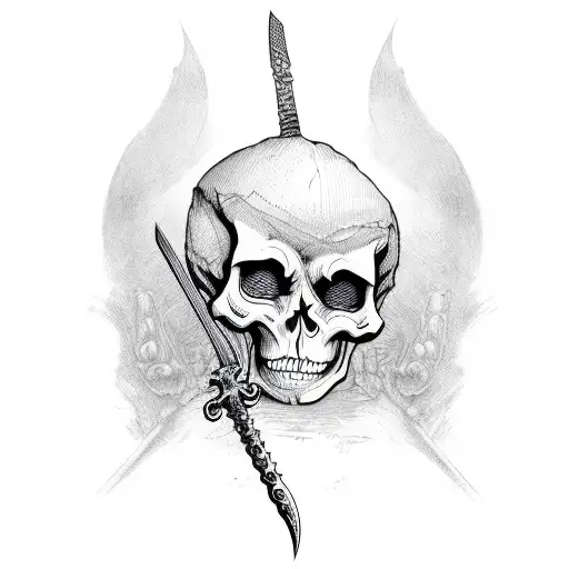Skeleton With A Sword